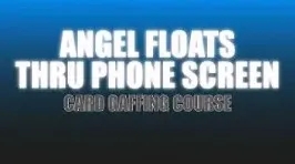Angel Floats Thru Phone Screen by Justin Miller - Click Image to Close